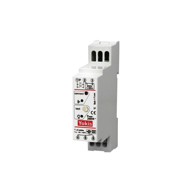 Smart home en building - Yokis - MVR500MRP - Rolluiksturing draadloos 500W (op DIN-rail) - 5454469