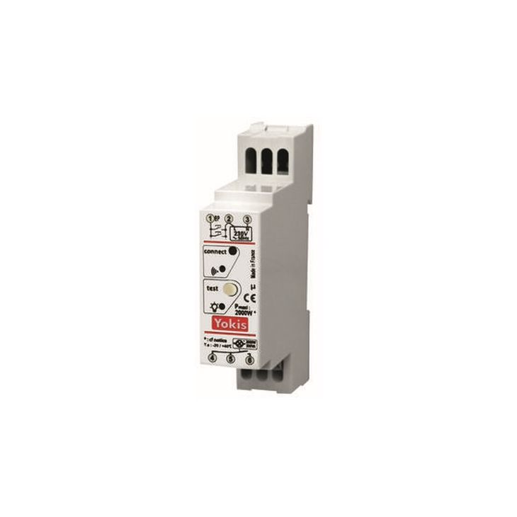 Maison et bâtiment intelligents - Yokis - MTV300MRP - Variateur temporisable sans fil 300W (sur rail DIN) - 5454479