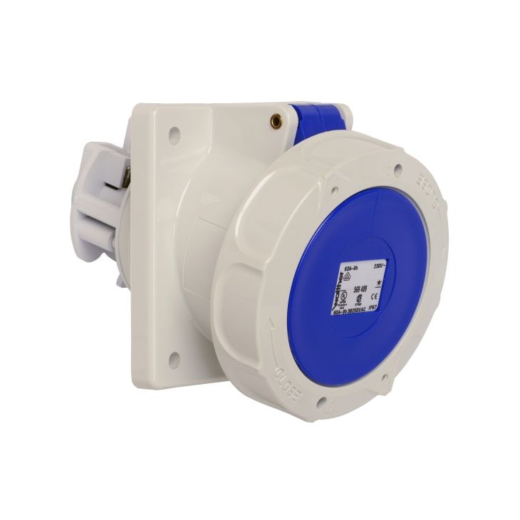CEE PRISE INCLINE 63A 4P 220V