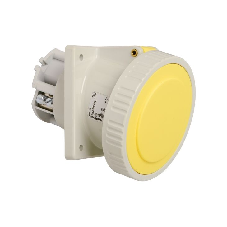 Anbaudose schrâ€žg 125A 4P 110V 4h IP67