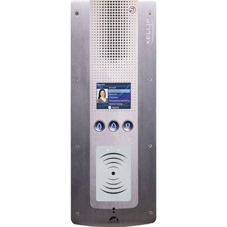 XE PAD AUDIO DES Portier audio Full IP/SIPappel numérique+ lecteur Mifare Desfire PoE