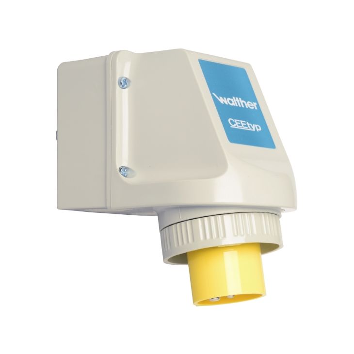 Wandtoestelstekker 16A 3P 110V 4h IP67