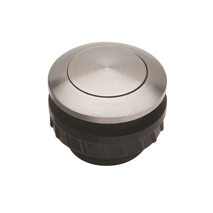 PROTACT 150 VA Bouton-poussoir rond encastrable en acier inoxydable, IP 54