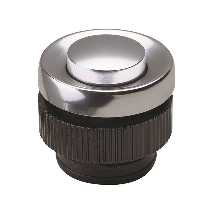 PROTACT 210 AL Ronde inbouw drukknop (dia 20mm) uit aluminium, IP 54