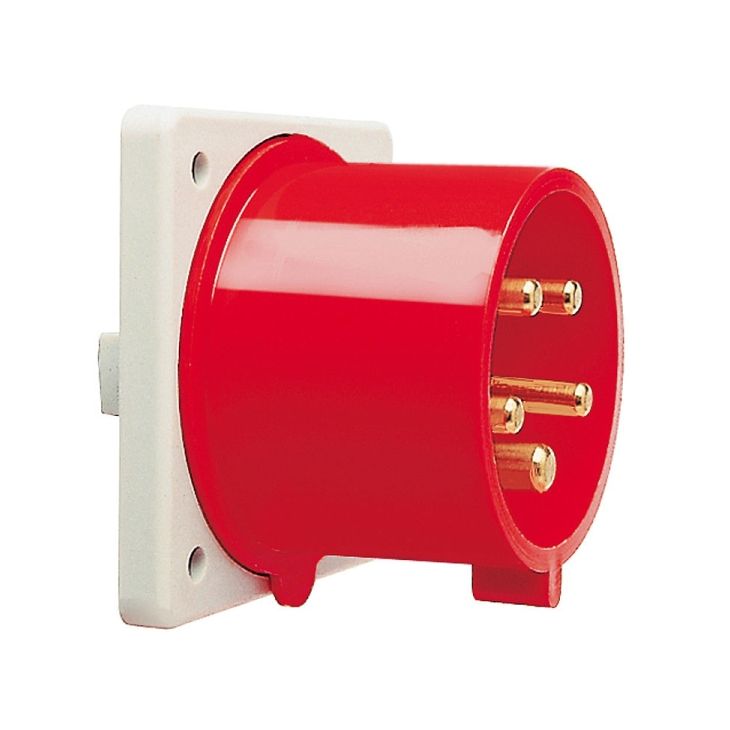 Opbouw Toestelstekker 32A 3P 110V 4h IP44