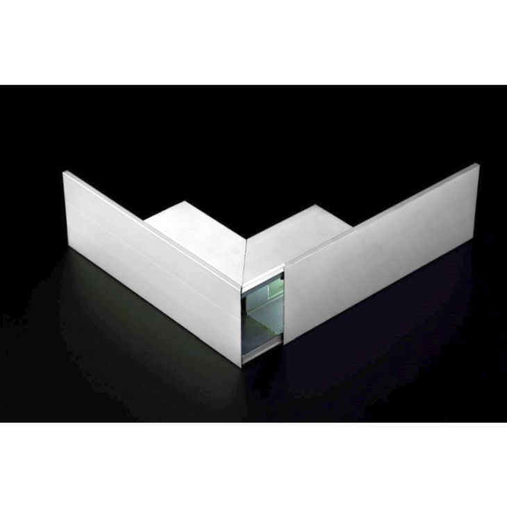 CKA Buitenhoek 60x40mm RAL9010