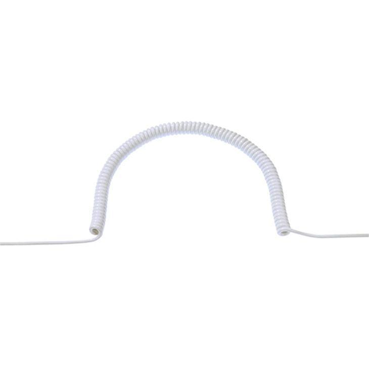 Cordon spirale‚ CS-HO5VV-F 3G1.5 blanc 1,5-6m
