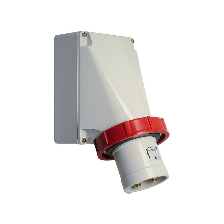 Wandgerâ€žtestecker 63A 4P >50 500V