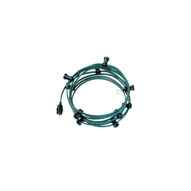 Lichterkette 20m met 20 fitting