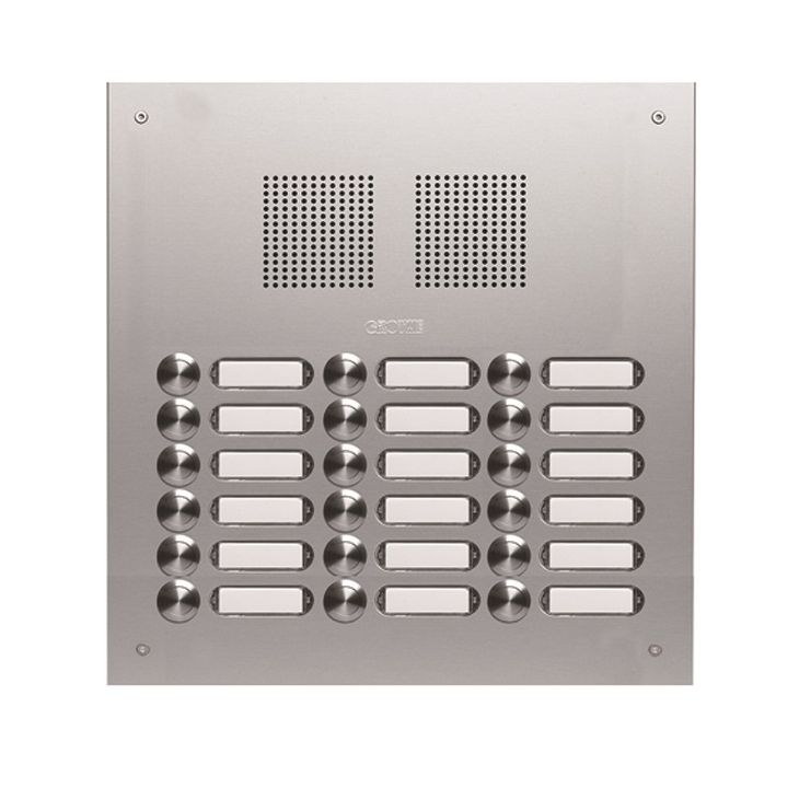 TS 788 plaque de rue inox V2A 3x6 bp. 320x320x2mm