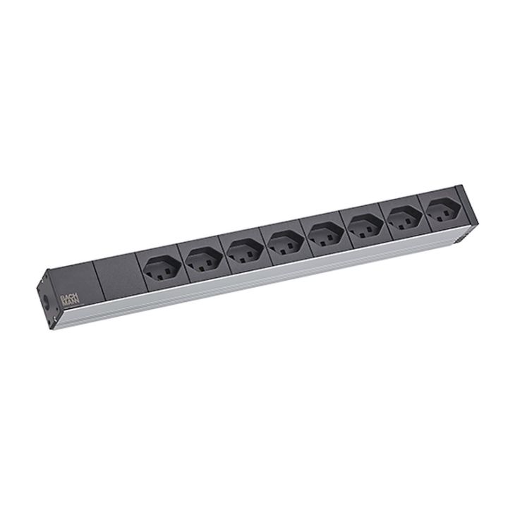 19| Blocs d'alimentation 1U ALU 8x prises CH Swiss type 23