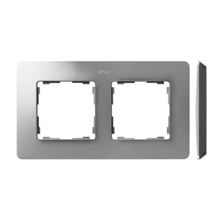 Plaque 2 mod. Aluminium Froid Base N