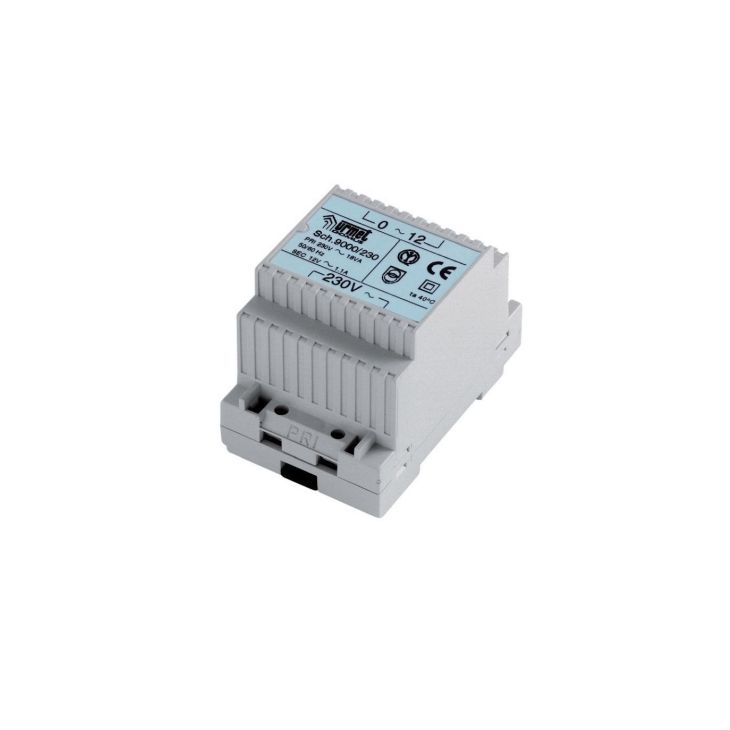 Alimentation 12Vac 1,3A Rail DIN 4mod.(9000/230)