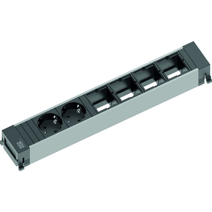 POWER FRAME powerstrip 2 modulen (2x Stopcontacten) GST18i3 (SHUKO)