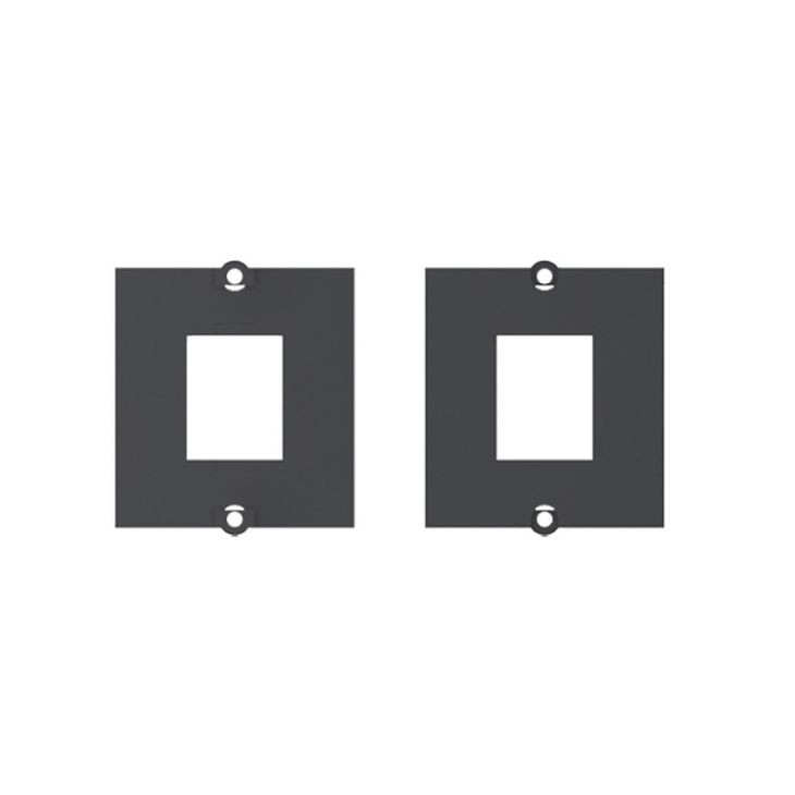 Module 1x Keystone zwart