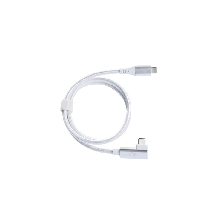 OCHNO Câble USB-C coudé - 0.7m - gris