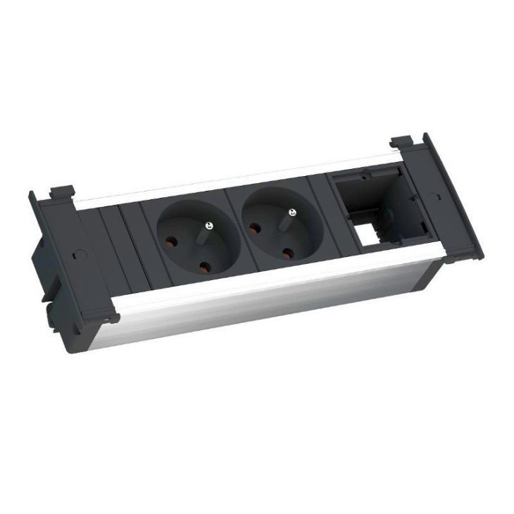 KAPSA power strip 3 modules (2x UTE + 1x MOD VIDE) + 0,2m GST18