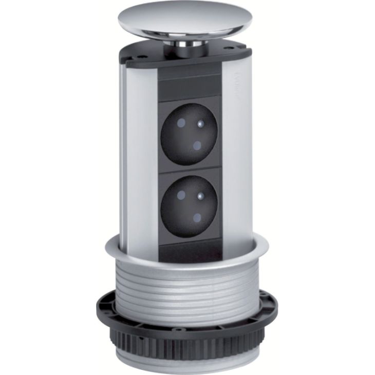 EVOLINE PORT 2x 10/16A UTE Inxo