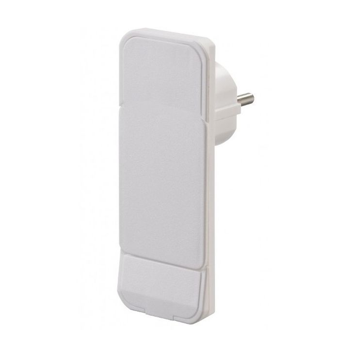 FLAT PLUG stekker UTE compatibel (SHUKO) wit zonder kabel