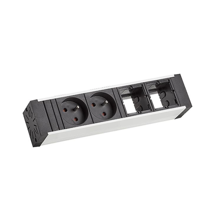 VENID power strip 4 modules (2x UTE + 2xMOD VIDE)