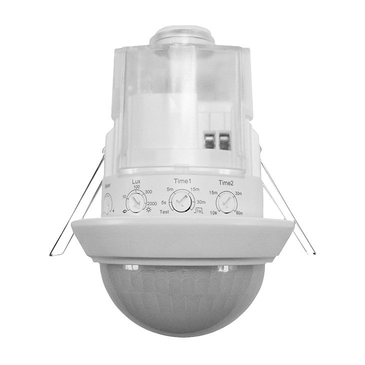 McGuard DEB Détecteur de mouvement intégré en plastique blanc, 230 V AC, IP 44