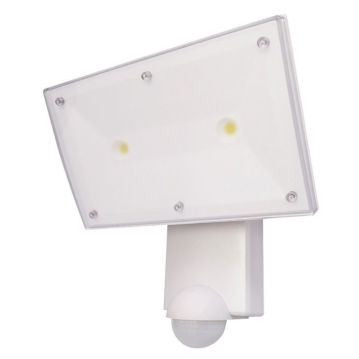 McGuard LED RL692HV ws 2 LED-buitenschijnwerper met bewegingsmelder, 220-240V AC