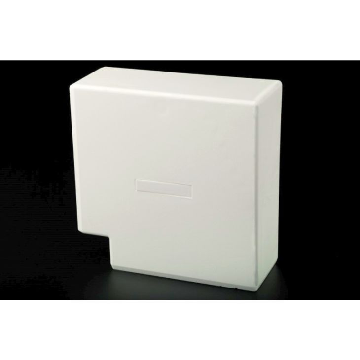 CK 60 Embout fermé droit 150x60mm RAL 9010