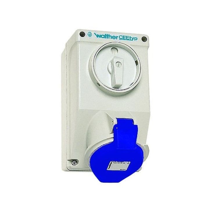 CEE Stopcontact met schakelaar 16A 4P 220V