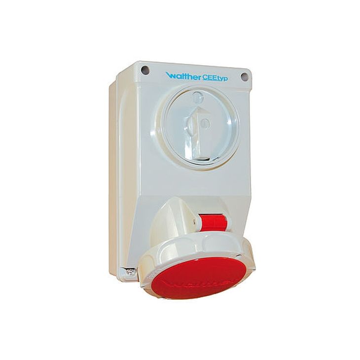 Wandstopcontact 16A 3P 400V 9h IP67