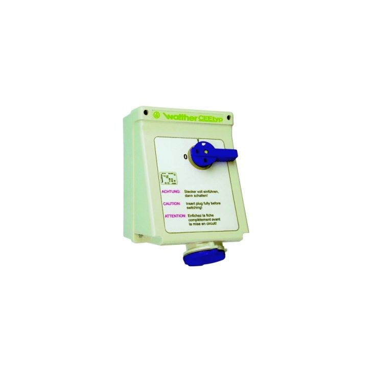 CEE PRISE + INT 32A 4P 230V