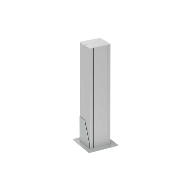 K45 Mini-colonne NÂ°1B 70x60mm 1 face 6x - H 315mm - Alumi