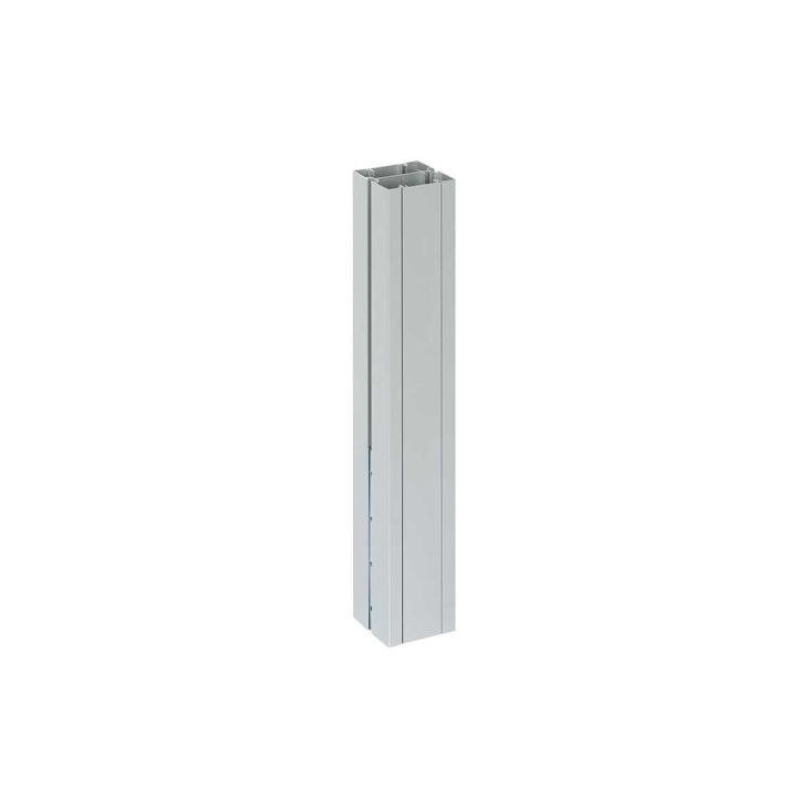 K45 Prolongation colonne NÂ°2B carrée 2 faces - 50 cm - Alumi
