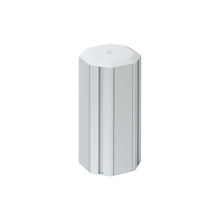 K45 Mini-colonne 130x125mm 4 faces 5x - H260mm - Aluminium