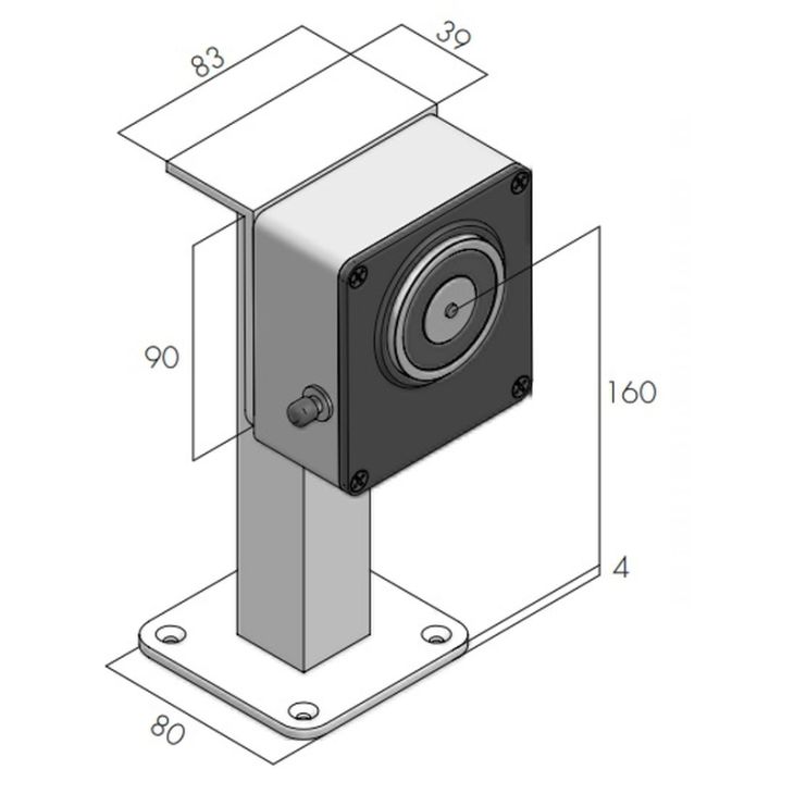 Door Holders Magn.SUPPORT (160mm)