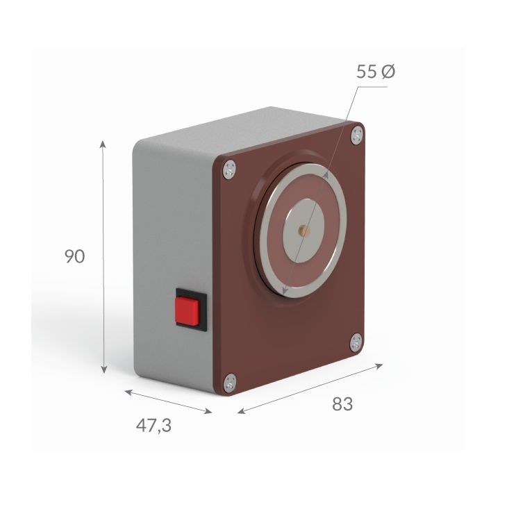 Door Holders Magn.30 and 60 Kg -Avec Power-Regulation - 24Vd 