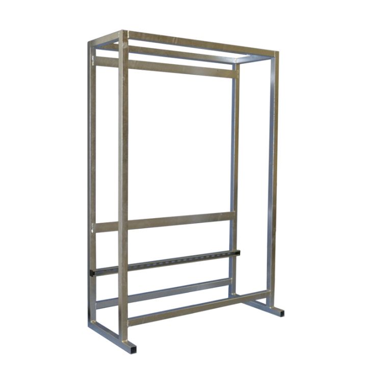 Statif de protection galvanisé pour armoire de chantier  (1550 x 780 x 500 mm)