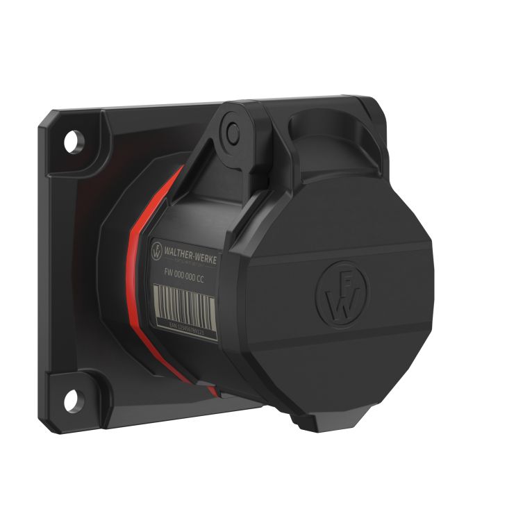 NEO Prise encastrée Droit 16A 5P 3h IP54400 440V avec cages à  ressort
