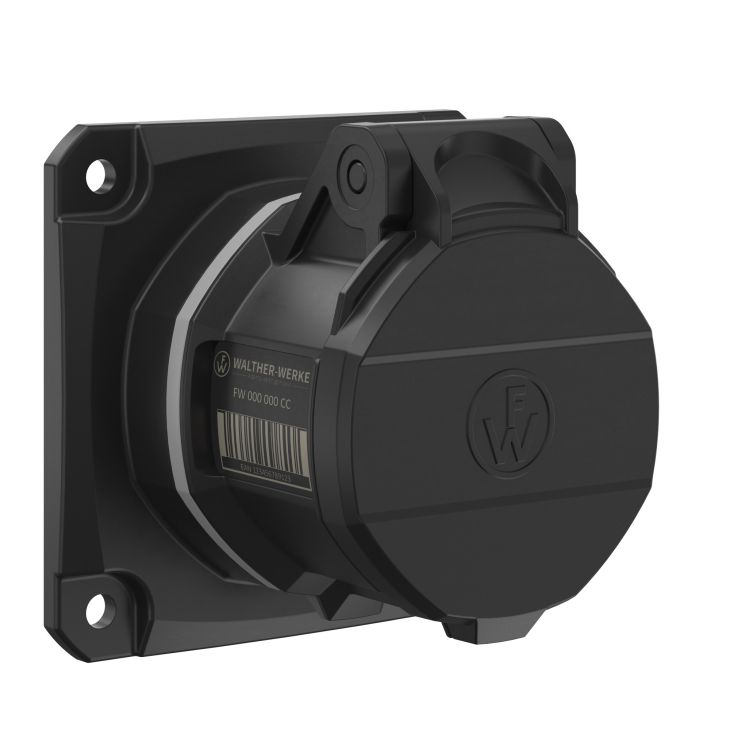 NEO Opbouw stopcontact Recht 16A 4P 12h IP54 1000V met veerklem