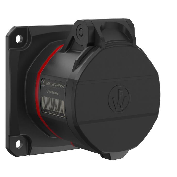 NEO Inbouwstopcontact Recht 16A 5P 3h IP54 400-440V met veerklem