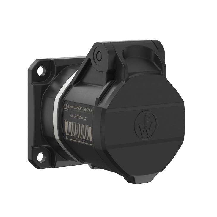 NEO Prise murale droite 16A 3P 12h IP54 1000V avec pince à ressort