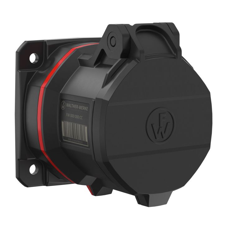 NEO Prise murale droite 32A 4P 6h IP54 400-440V avec pince à ressort
