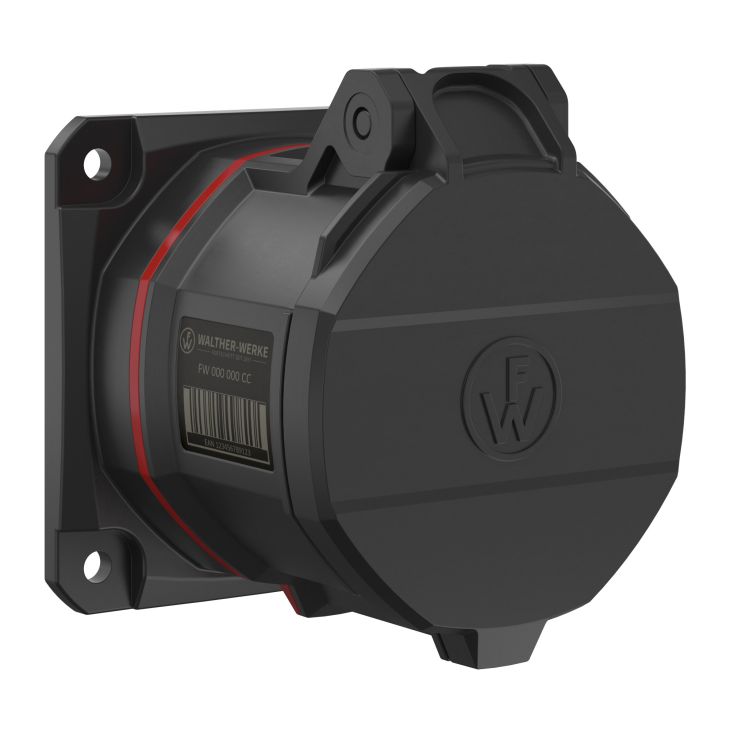 NEO Opbouw stopcontact Recht 32A 5P 6h IP54 400-440V met schroefaansluiting