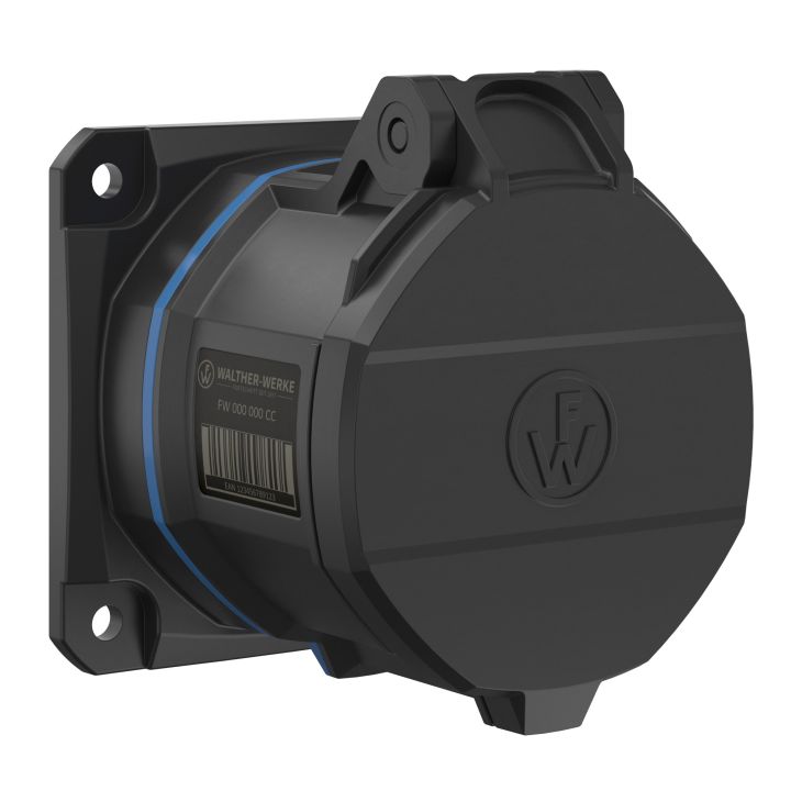 NEO Prise murale droite 32A 5P 9h IP54 230V avec connexion à vis