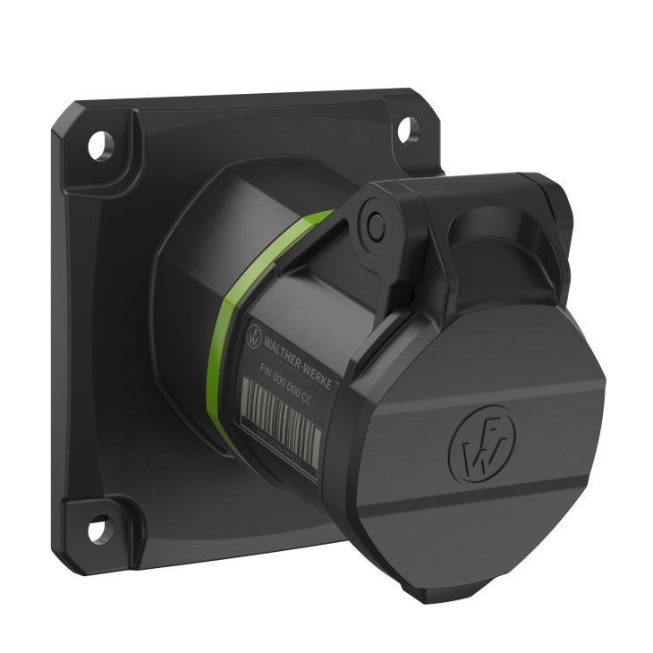 NEO Opbouwstopcontact Schuin 16A 3P 2h IP54 >50-500V met veerklem