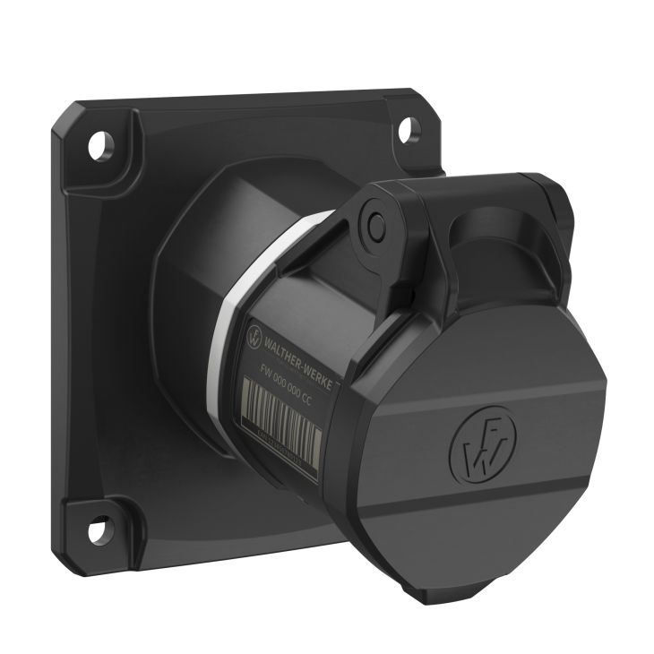 NEO Opbouwstopcontact Schuin 16A 3P 5h IP54 1000V met schroefaansluiting