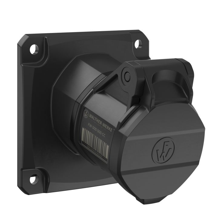 NEO Opbouwstopcontact Schuin 16A 3P 7h IP54 500V met schroefaansluiting
