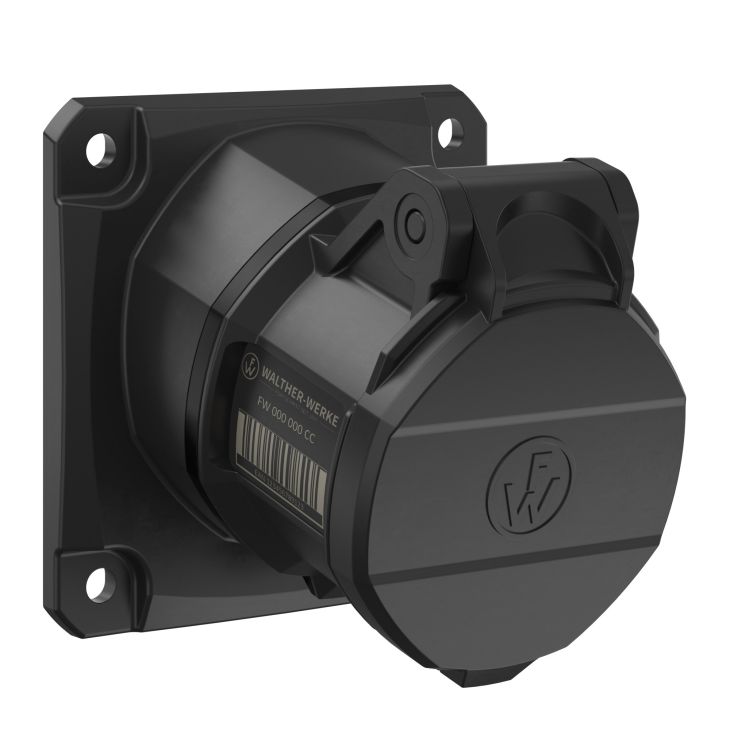 NEO Opbouwstopcontact Schuin 16A 4P 7h IP54 500V met veerklem