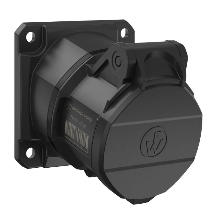 NEO Opbouwstopcontact Schuin 16A 4P 7h IP54 500V met veerklem