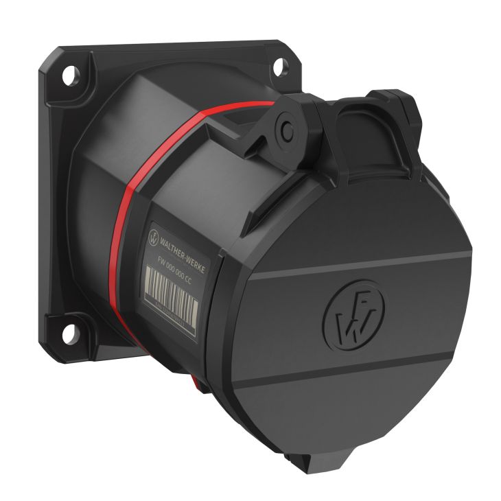 NEO Opbouwstopcontact Schuin 32A 5P 6h IP54 400-440V met veerklem