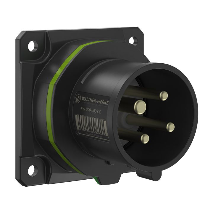 NEO Toestelstekker Recht 16A 4P 2h IP54 >50-500V met veerklem